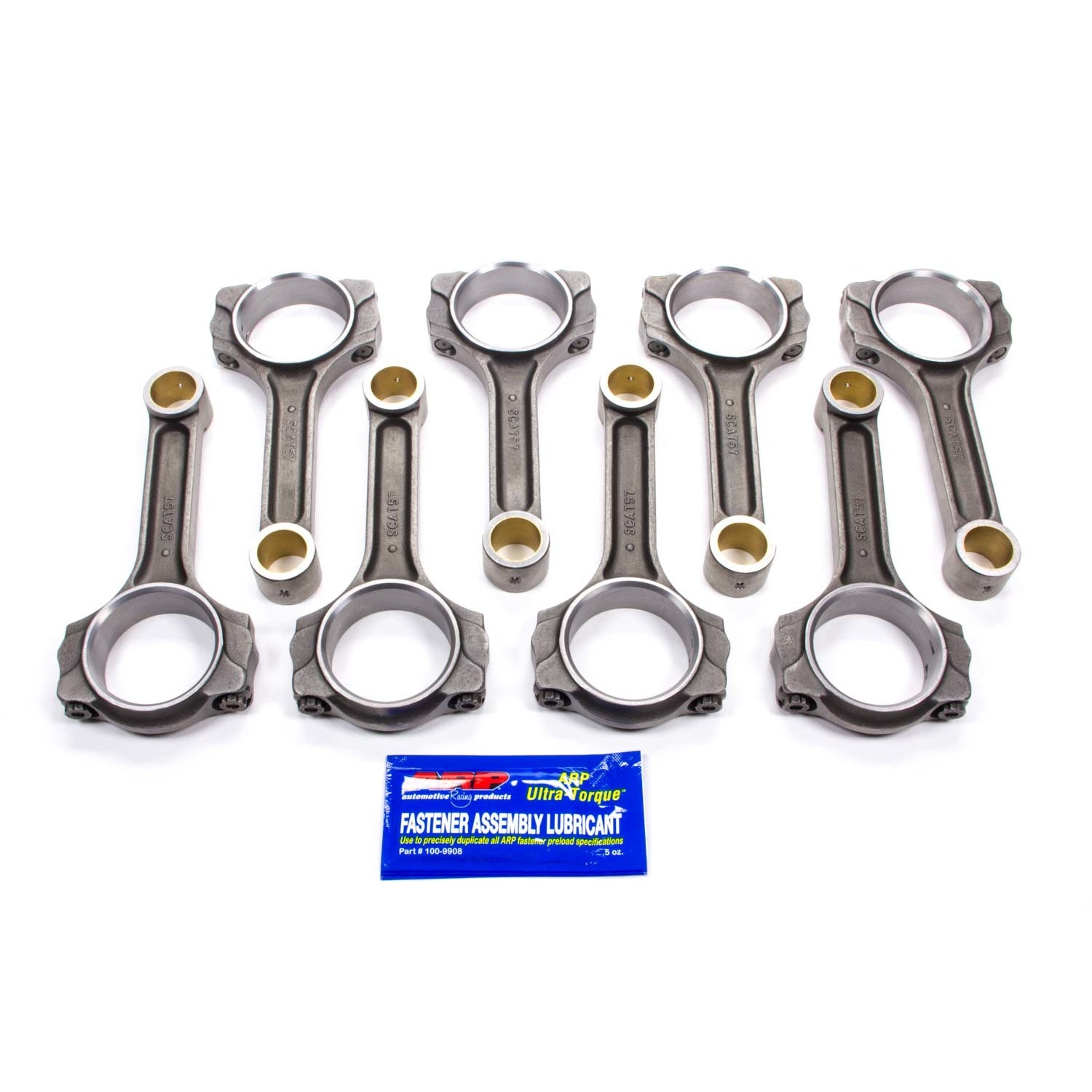 Procar by Scat SBC 4340 Forged I-Beam Rods 6.200 w/7/16 Bolts