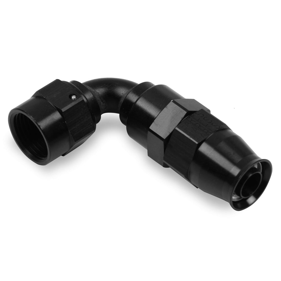 Earl's #8 Ultra Pro Hose End 90 Degree - Black