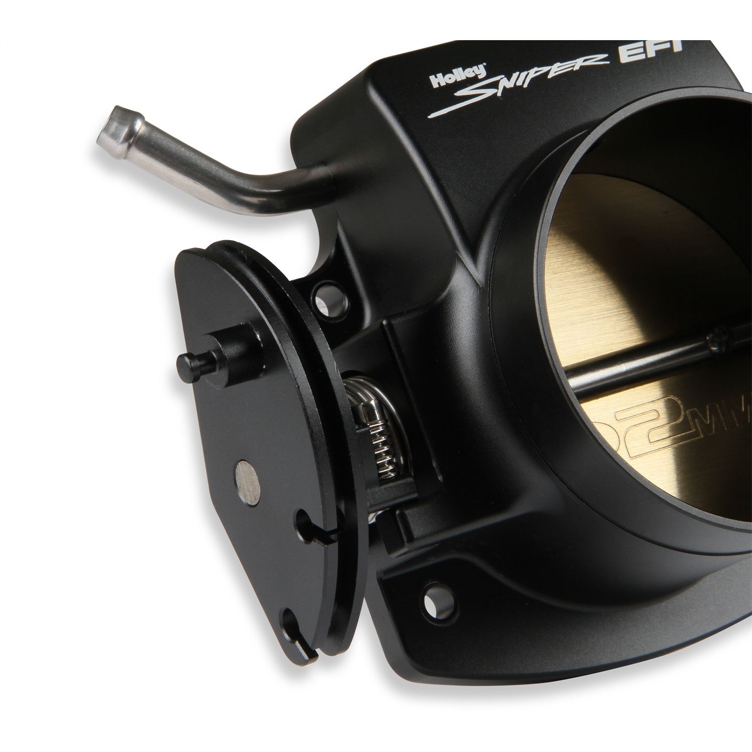 Holley Sniper EFI Throttle Body - Stock Flange - 92 mm Single Blade - IAC Provision - Billet - Black Anodized - GM LS-Series