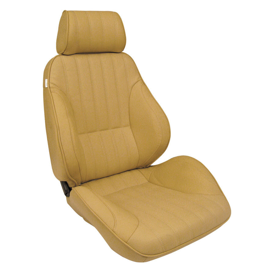 ProCar Rally 1000 Seat - Bolstered - Reclining - Right Side - Vinyl - Beige