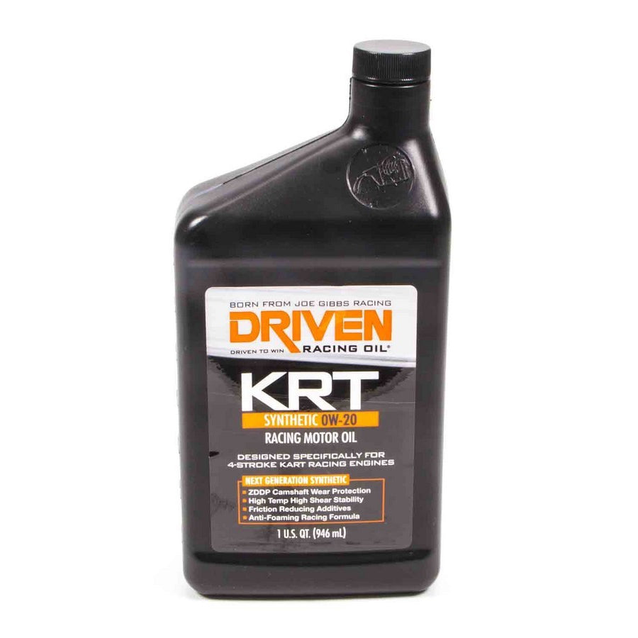Driven KRT 0W-20 Synthetic 4 Stroke Karting Oil - 1 Quart Bottle