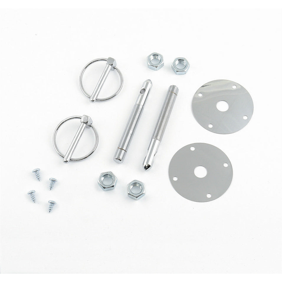Mr. Gasket Hood Pin Kit - 7/16" - Torsion Clip