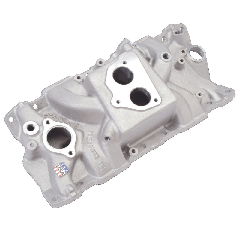 Edelbrock Performer T.B.I. Intake Manifold - Cast