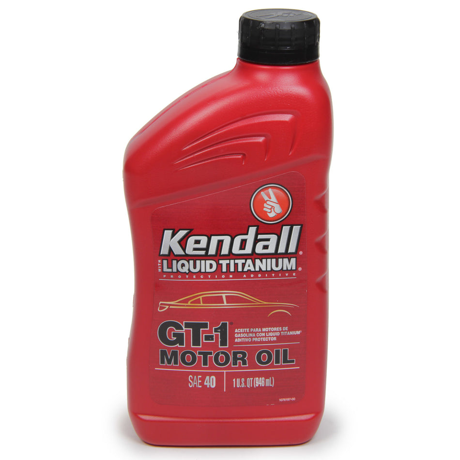 Kendall® GT-1® Motor Oil with Liquid Titanium® - 1 Quart