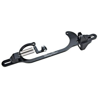 Trick Flow Throttle cable bracket 4150/4165 Black Anodized