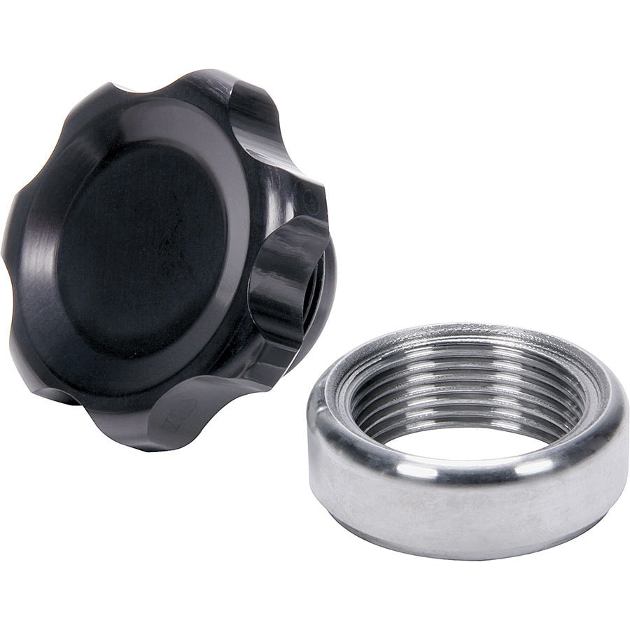 Allstar Performance Small Fill Plug Kit With Steel Weld-In Bung - Black