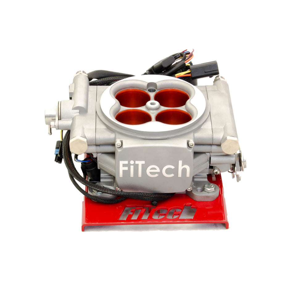 FiTech Go Street EFI Fuel Injection Throttle Body Square Bore 55 lb/hr Injectors - Aluminum