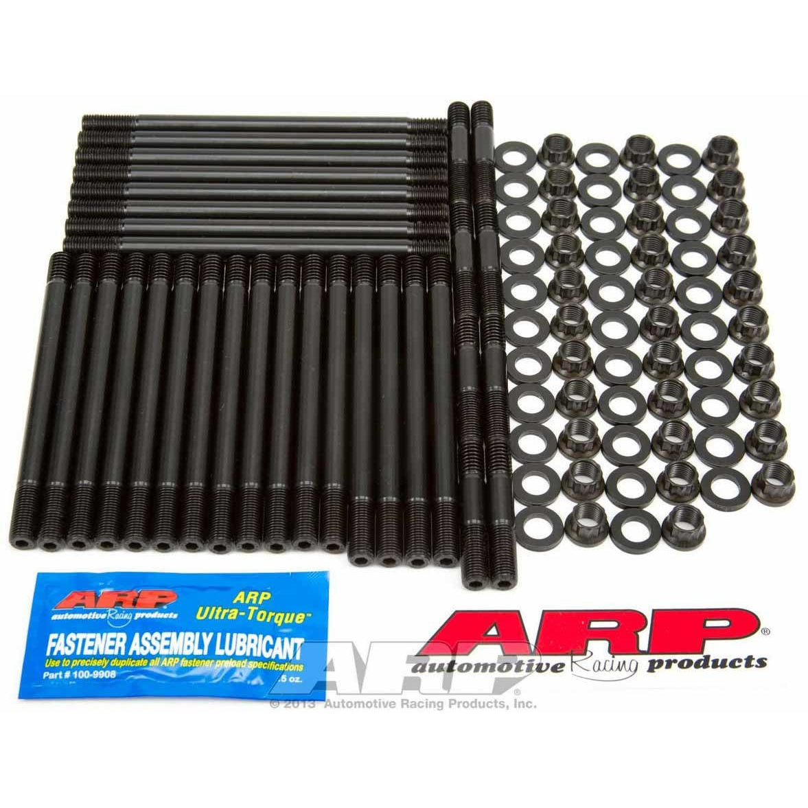 ARP Cylinder Head Stud 12 Point Nuts Chromoly Black Oxide - 12 Degree Hitman Heads