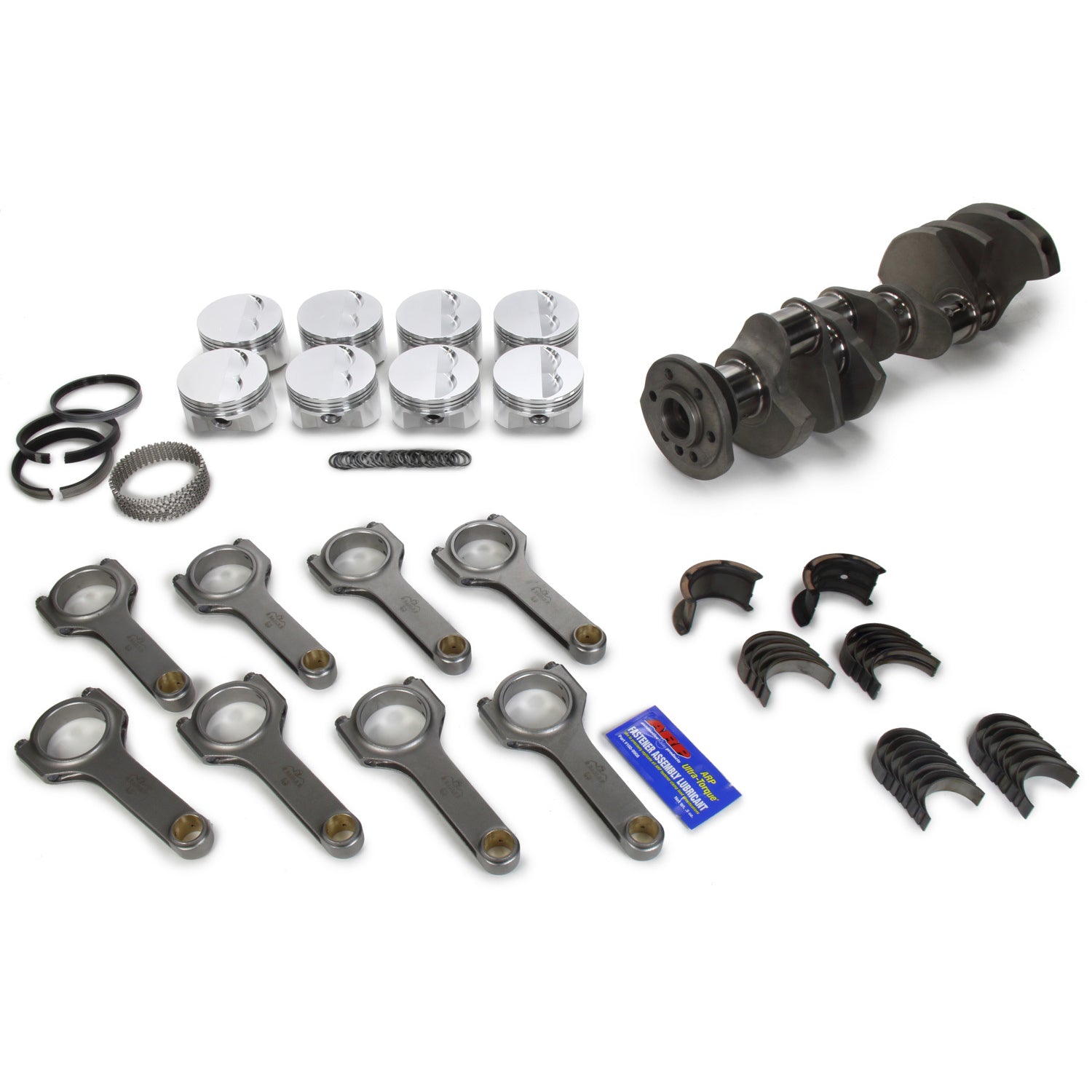 Eagle Competition Rotating Assembly - 357 CID - 3.500" Stroke - 4.030" Bore - 6.000" Rods - SB Chevy