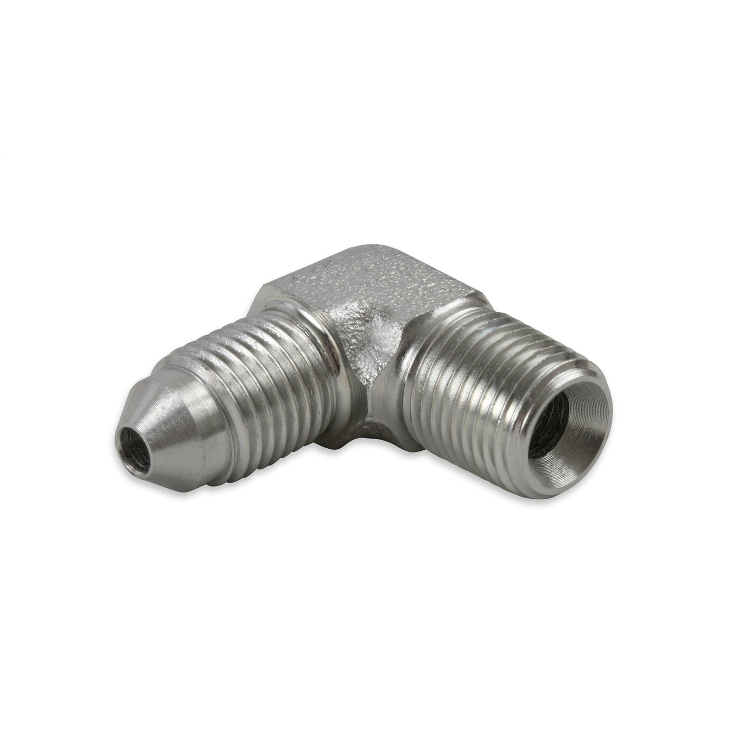 Earl's Steel 90 Pipe Thread to AN Elbow Adapter -03 AN to 1/8" NPT