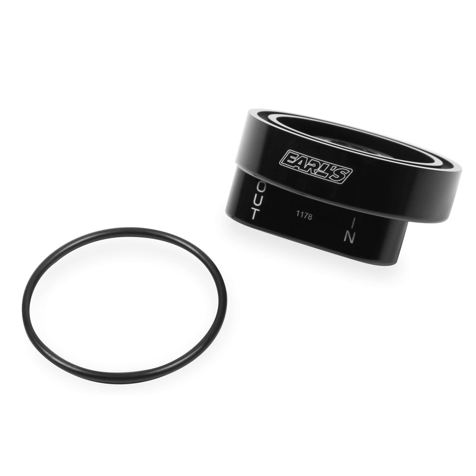 Earl's Billet Aluminum Oil Filter By-Pass Adapter
