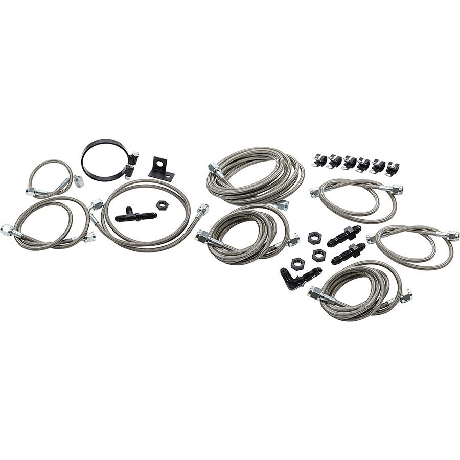 Allstar Performance Brake Line Kit For Dirt Modifieds w/ Aftermarket Calipers