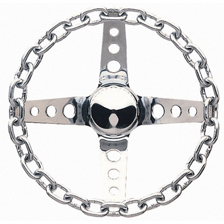 Grant Classic Chain Steering Wheel - 11" - Chrome