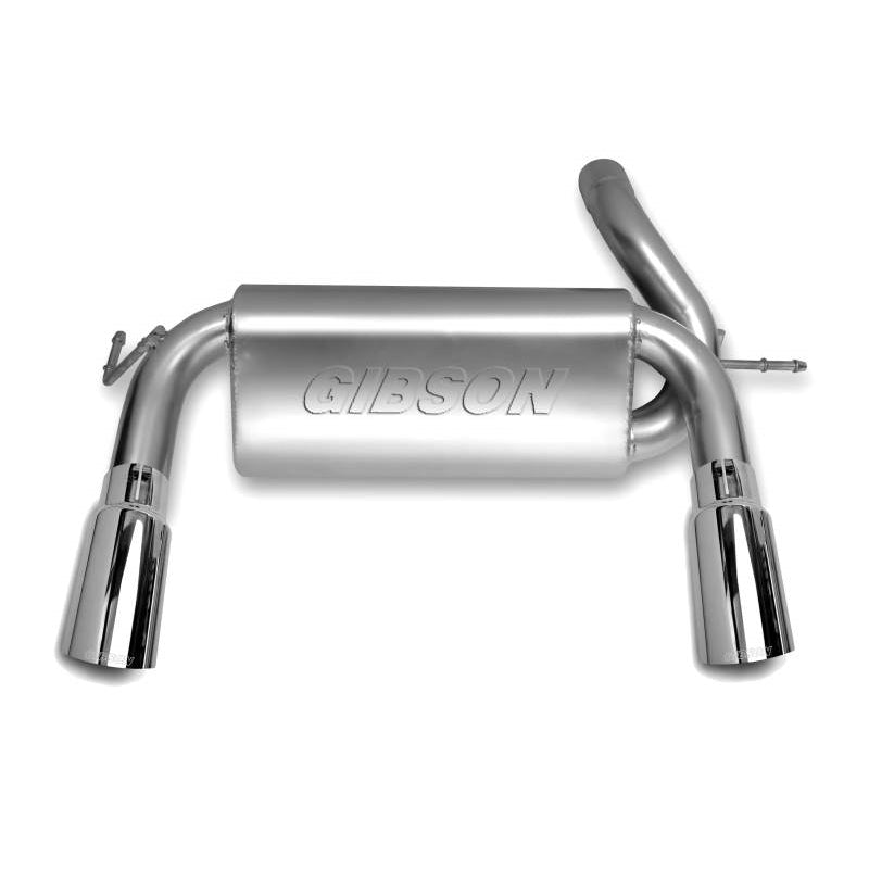 Gibson Performance Dual Split Exhaust System Cat Back 2-1/2" Tailpipe 3-1/2" Tips - Stainless