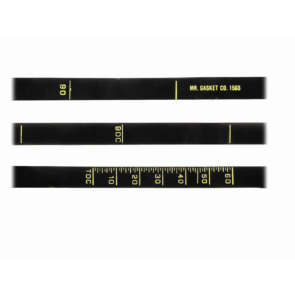 Mr. Gasket Precision Timing Tape - 7.25" Diameter