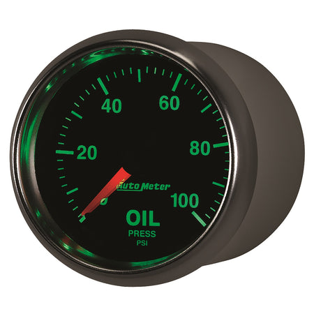 Auto Meter GS Mechanical Oil Pressure Gauge - 2-1/16"