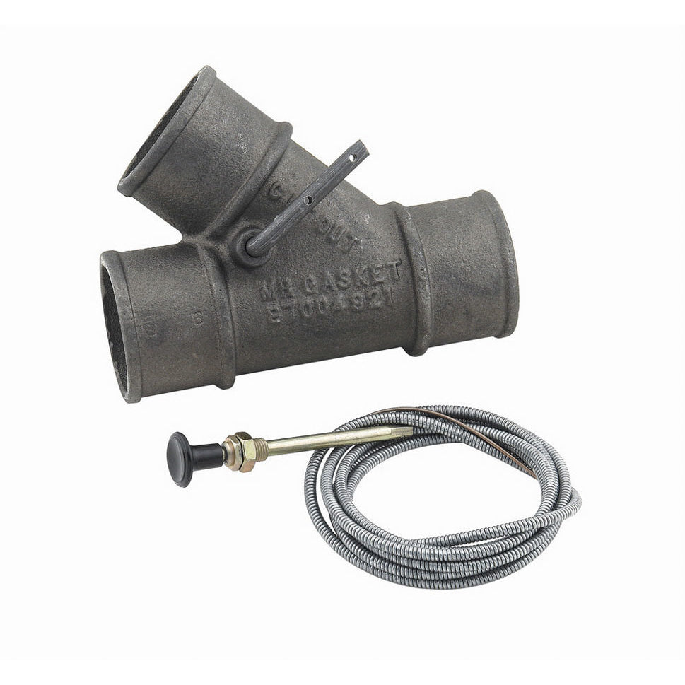 Mr. Gasket Exhaust Cut-Out - Will Accept 2 in. O.D. Exhaust Pipe