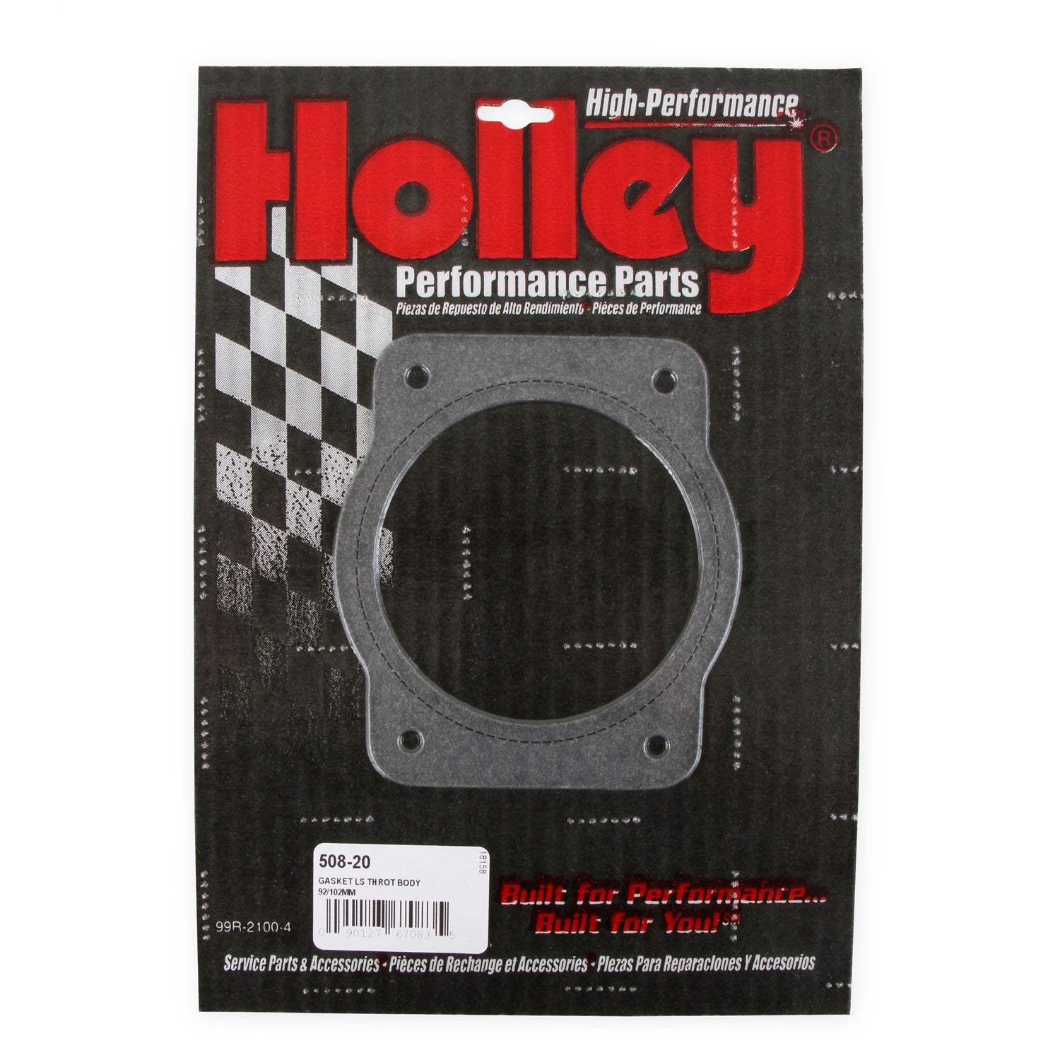 Holley EFI Throttle Body Gasket - 92/102 mm - GM LS-Series