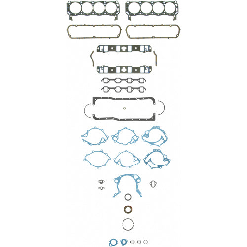 Fel-Pro Full Engine Gasket Set - SB Ford - 1962-11 SB Ford, 260, 289, 302