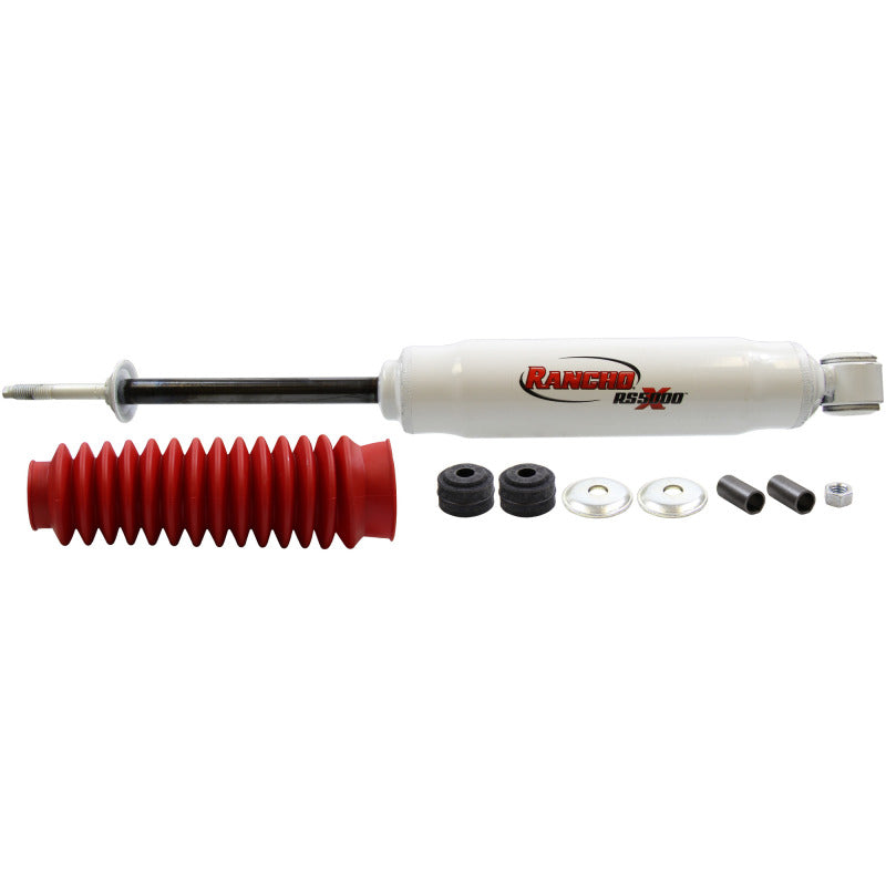 Rancho RS5000X Series Twintube Shock - 11.25 in Compressed / 17.44 in Extended - 2.25 in OD - White Paint