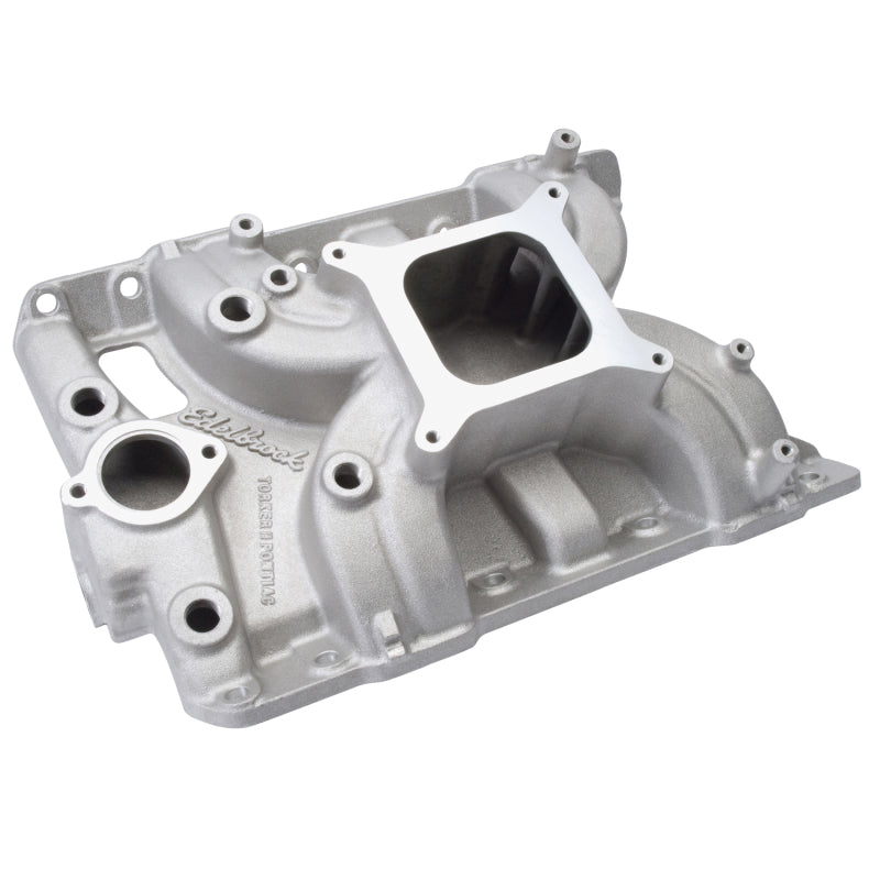Edelbrock Torker II Pontiac Intake Manifold - Cast