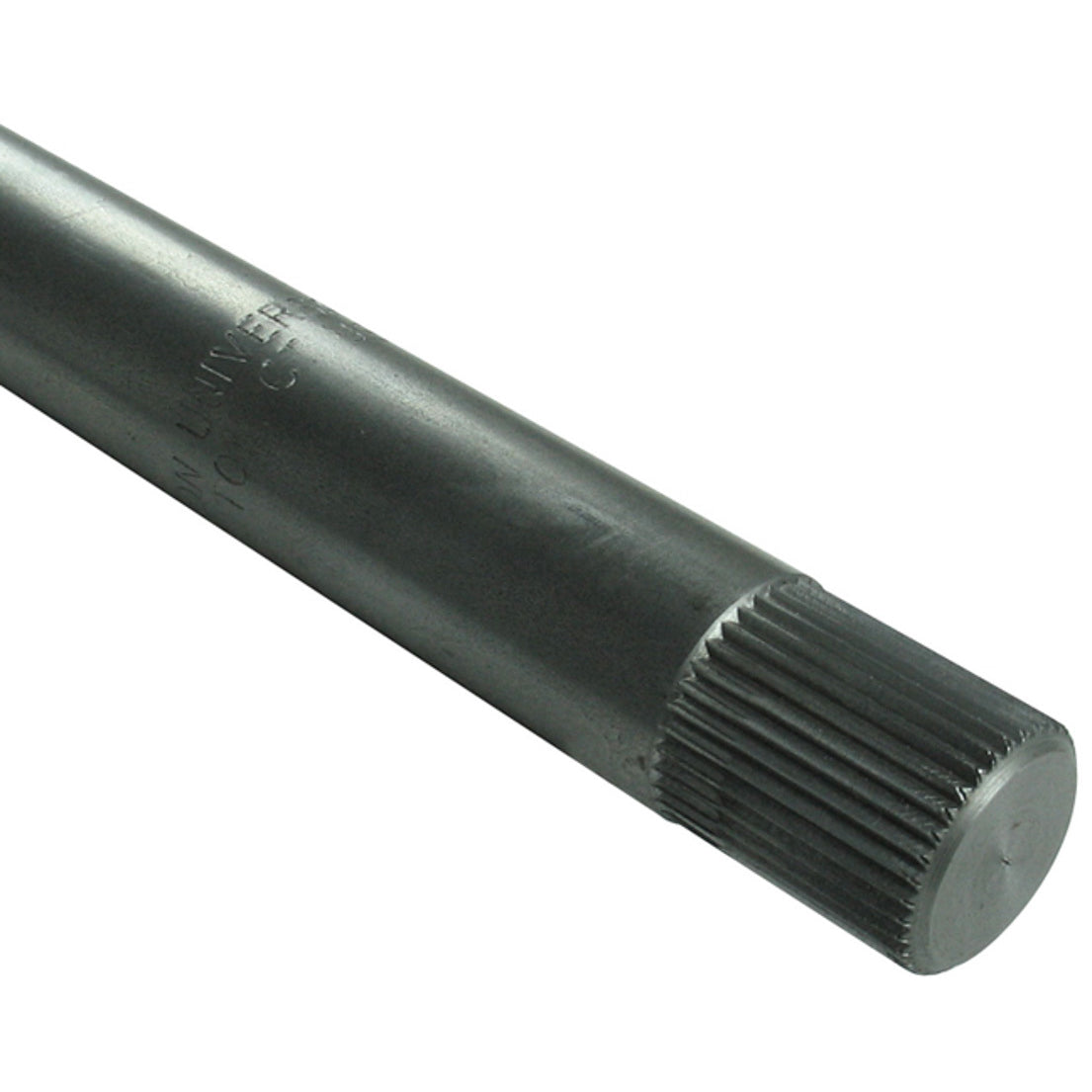 Borgeson 36" Long Steering Shaft 3/4-36 Spline Steel Natural - Universal