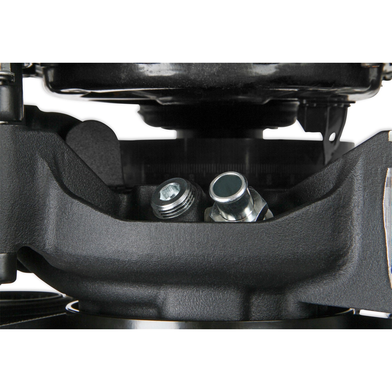 Holley 6-Rib Serpentine Pulley Kit - Black - Big Block Chevy