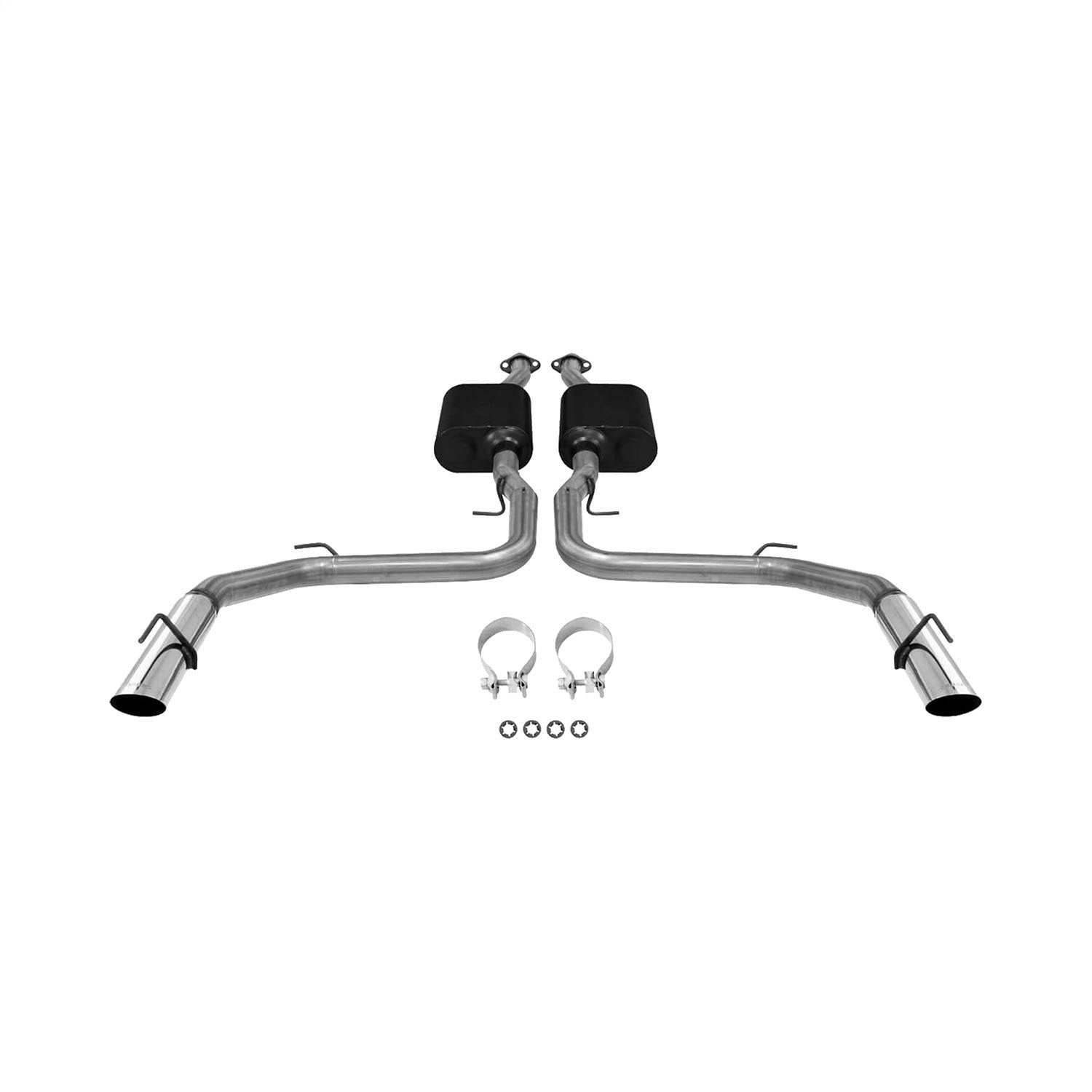 Flowmaster American Thunder Dual Exhaust System - 1999-2004 Ford Mustang Cobra 4.6L DOHC