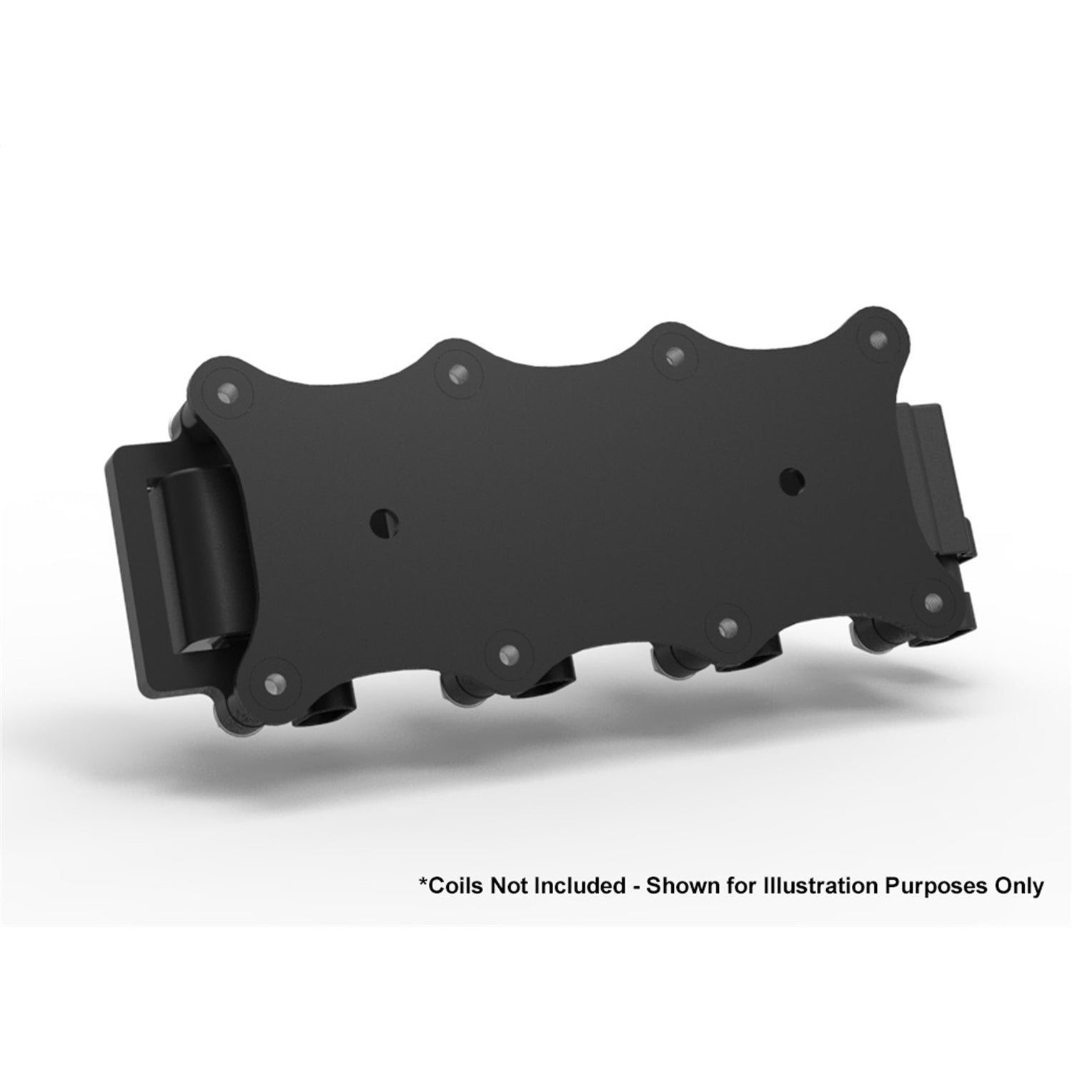 Holley EFI Coil Pack Style Coil Mount Ignition Coil Bracket - Black Powder Coat - GM LS-Series 561-128 - Pair