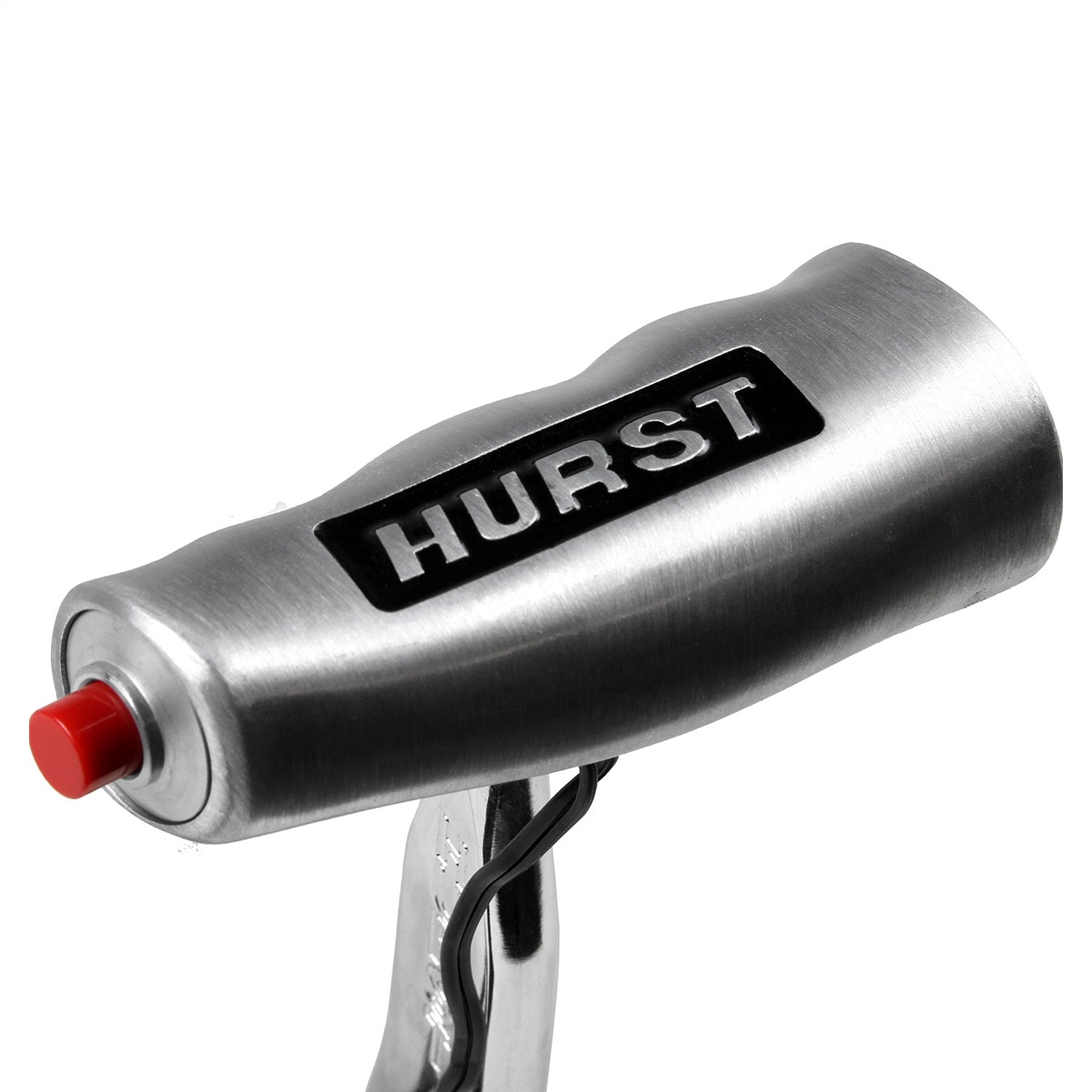 Hurst Universal T-Handle w/ Button - Brushed