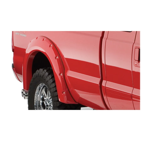 Bushwacker Pocket Style Front / Rear Fender Flare - 2 in Wide - Black - Ford Fullsize Truck 2008-10