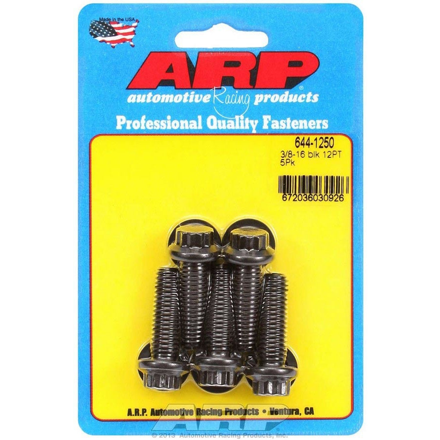 ARP Bolt Kit - 7/16" 12-Point - 3/8-16" Thread x 1.250 - Set of 5