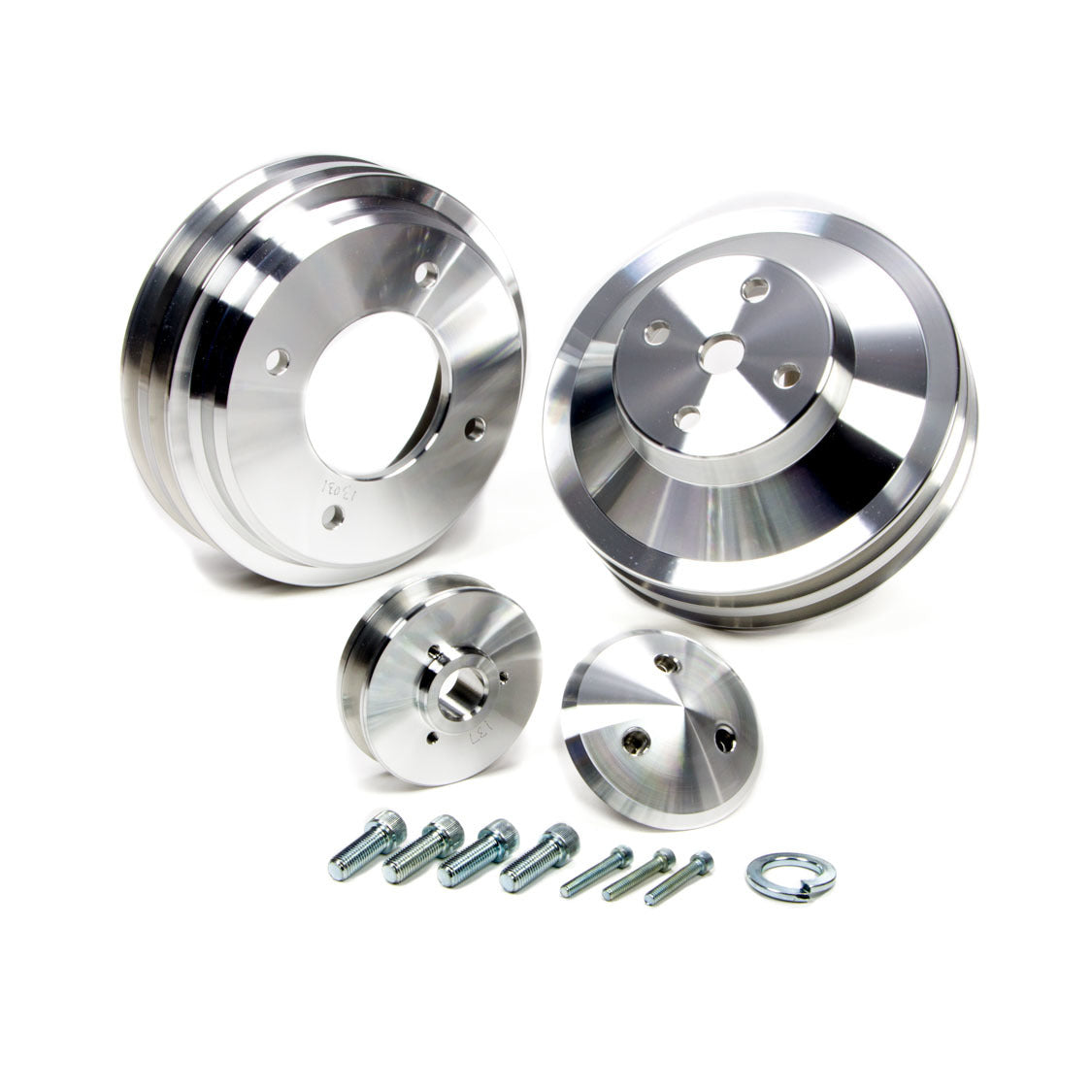 March Performance 70-78 BB Pontiac 3 Pcs. Pulley Set