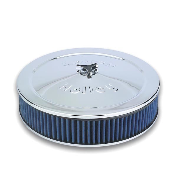 Holley Power Shot Air Cleaner - For Holley 4150/4160 Carburetors w/ 5-1/8" Diameter Neck