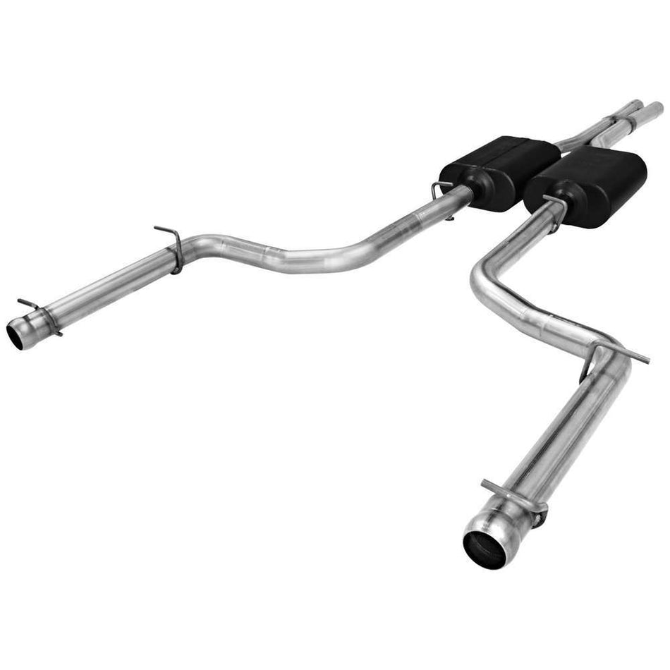 Flowmaster American Thunder Dual Exhaust System - 2009-14 Dodge Challenger 5.7L