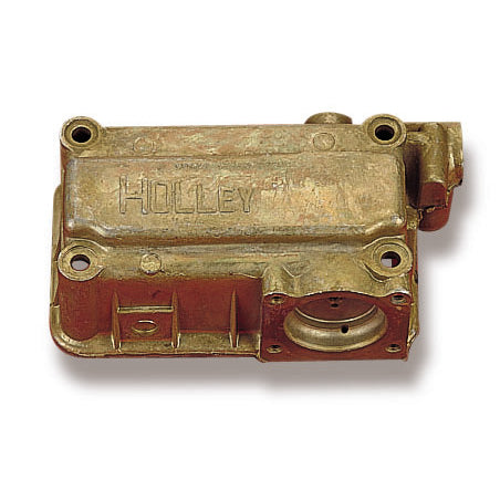 Holley Side Hung Zinc Carburetor Fuel Bowl - Zinc - Gold Chromate - Primary - Holley 4160 Carburetors