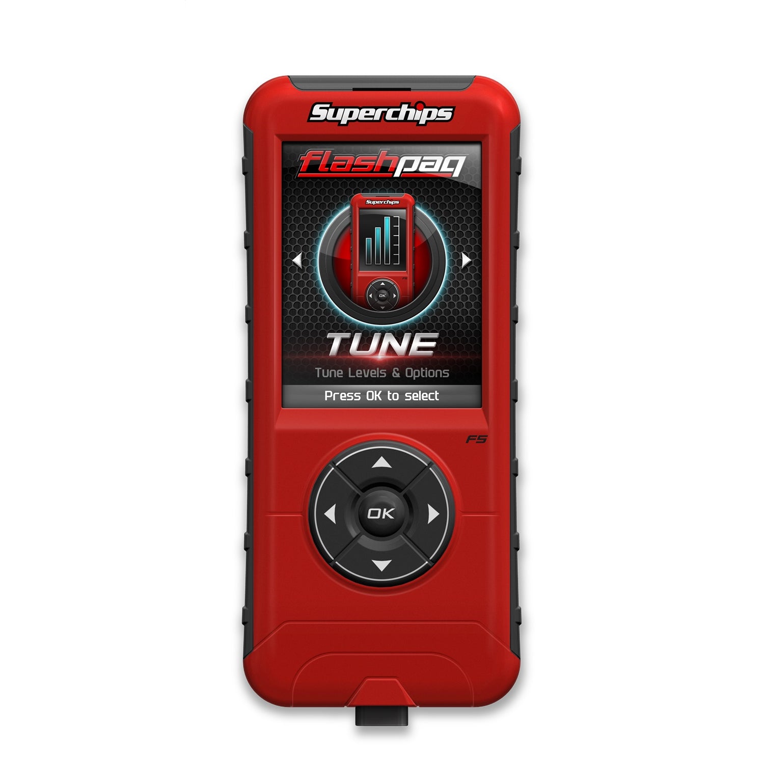 Superchips Flashpaq F5 Engine Tuner - Ford/GM/Dodge