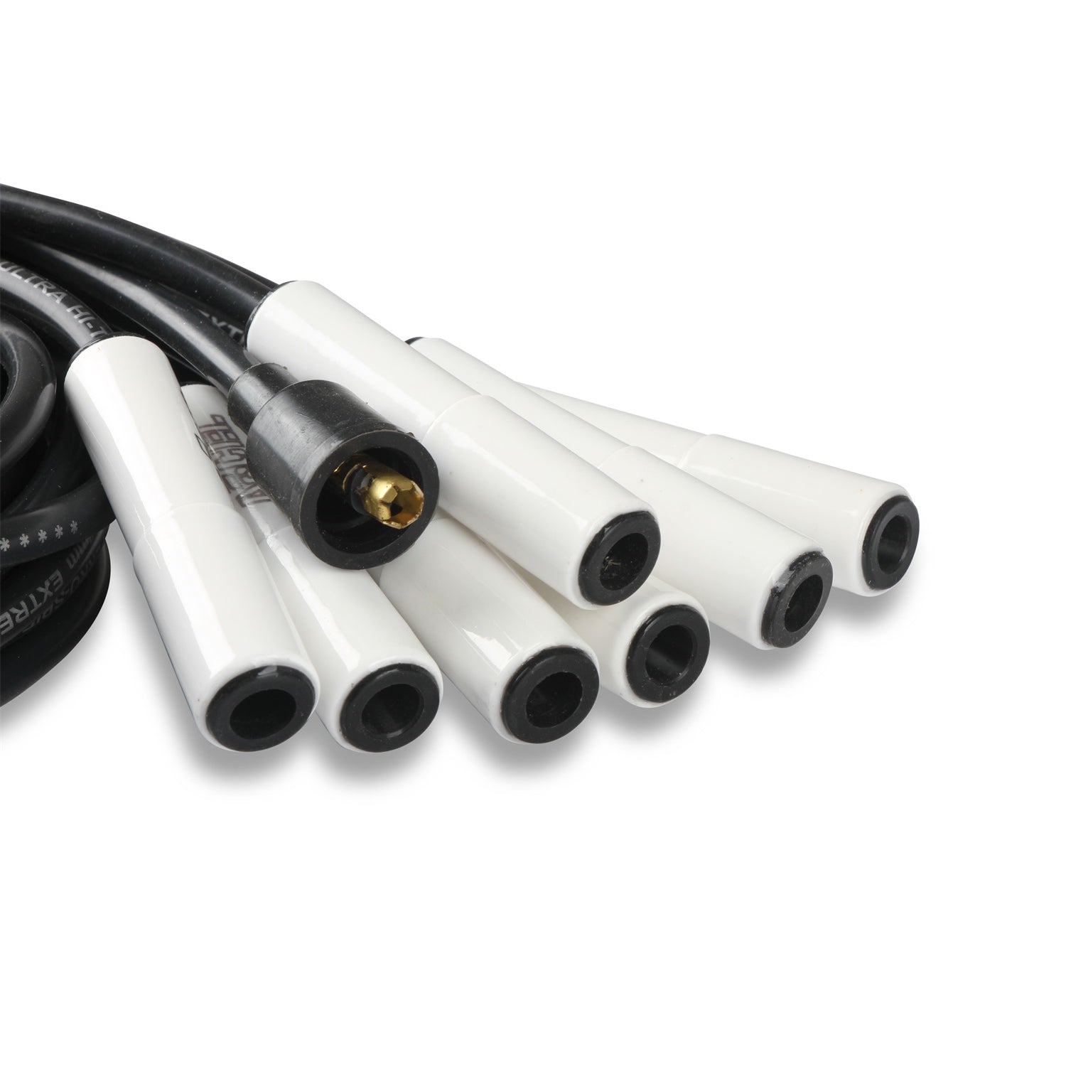 ACCEL Extreme 9000 Ceramic Spiral Core 8 mm Spark Plug Wire Set - Black