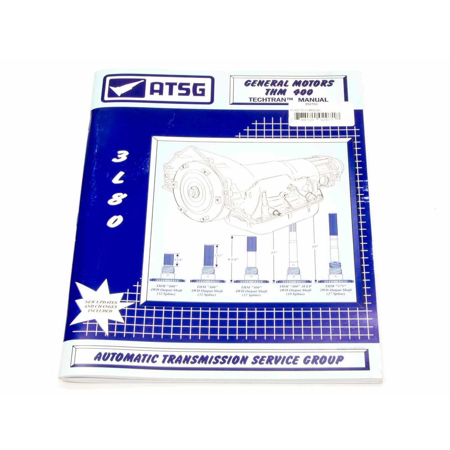 TCI GM TH400 Tech Manual