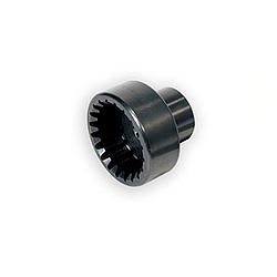 Mark Williams Female Pinion Coupler 35 Spline Steel Black Oxide - Large Pinion