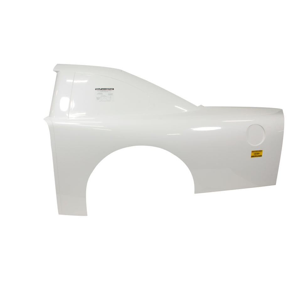 Five Star ABC ULTRAGLASS Quarter Panel - White - LH- Traditional Roof Style