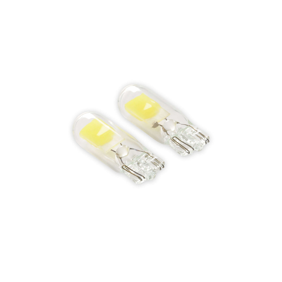 Holley Retrobright LED Turn Signal - Modern White - T10/194 Style (Pair)