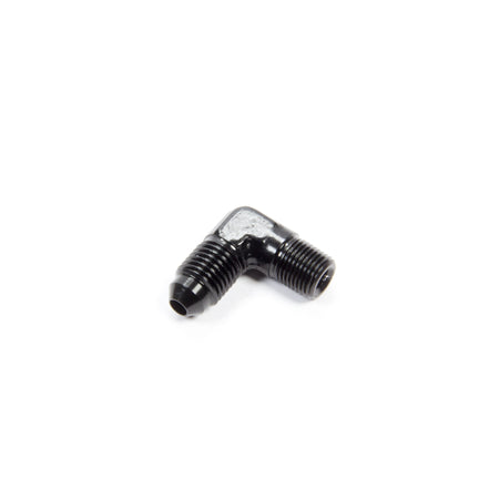 Aeroquip Black Aluminum 90 -04 AN to 1/8" NPT Adapter