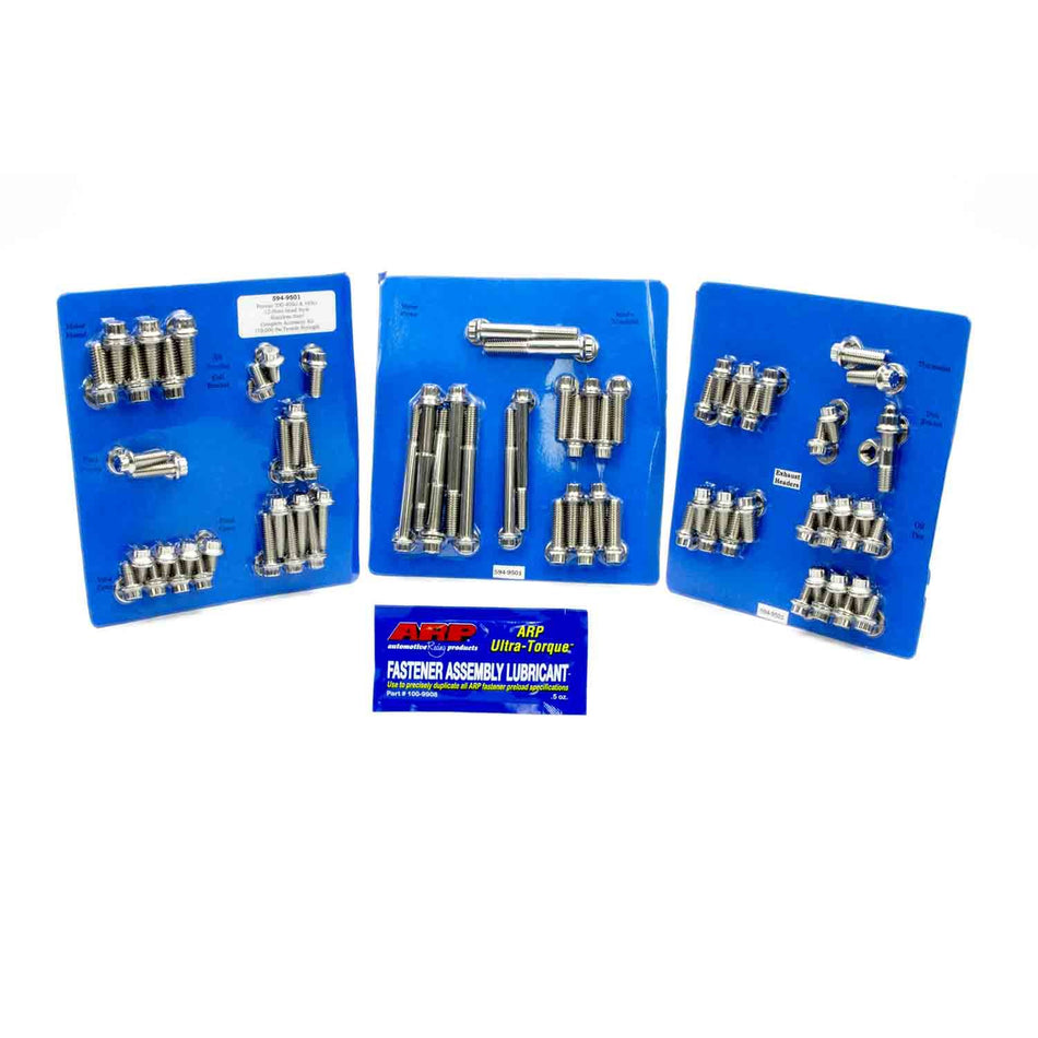 ARP Pontiac Stainless Steel Complete Engine Fastener Kit - 12pt