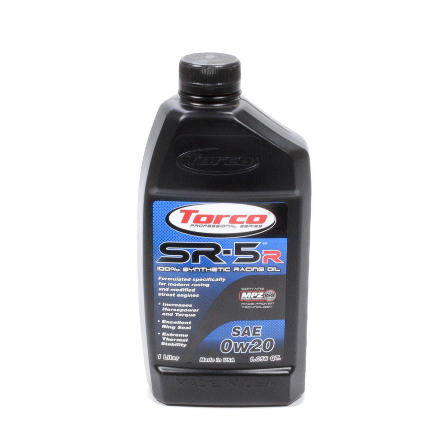 Torco SR-5R Motor Oil 0W20 Synthetic 1 L - Each