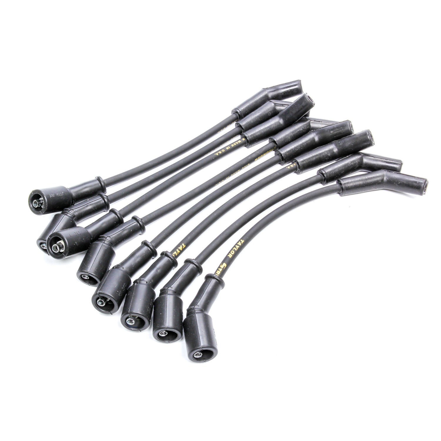 Taylor Cable Products 8mm Streethunder Plug Wire Set SBC Black