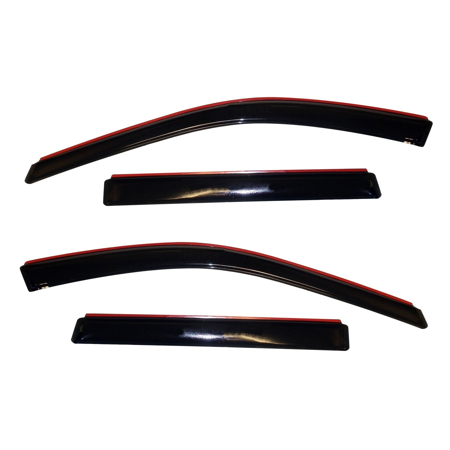 Auto Ventshade In-Channel Ventvisor - Front/Rear - Dark Smoke - Jeep Grand Cherokee 2011-20