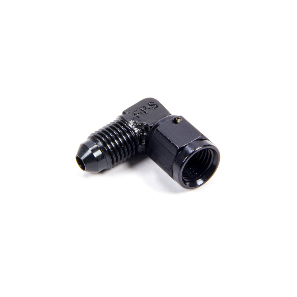 Fragola 90 -04 AN Male to -04 AN Female Swivel Adapter - Black