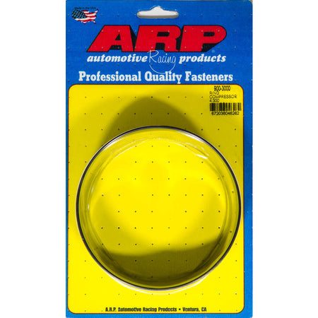 ARP 4.300" Bore Piston Ring Compressor Tapered Billet Aluminum Black Anodize - Each