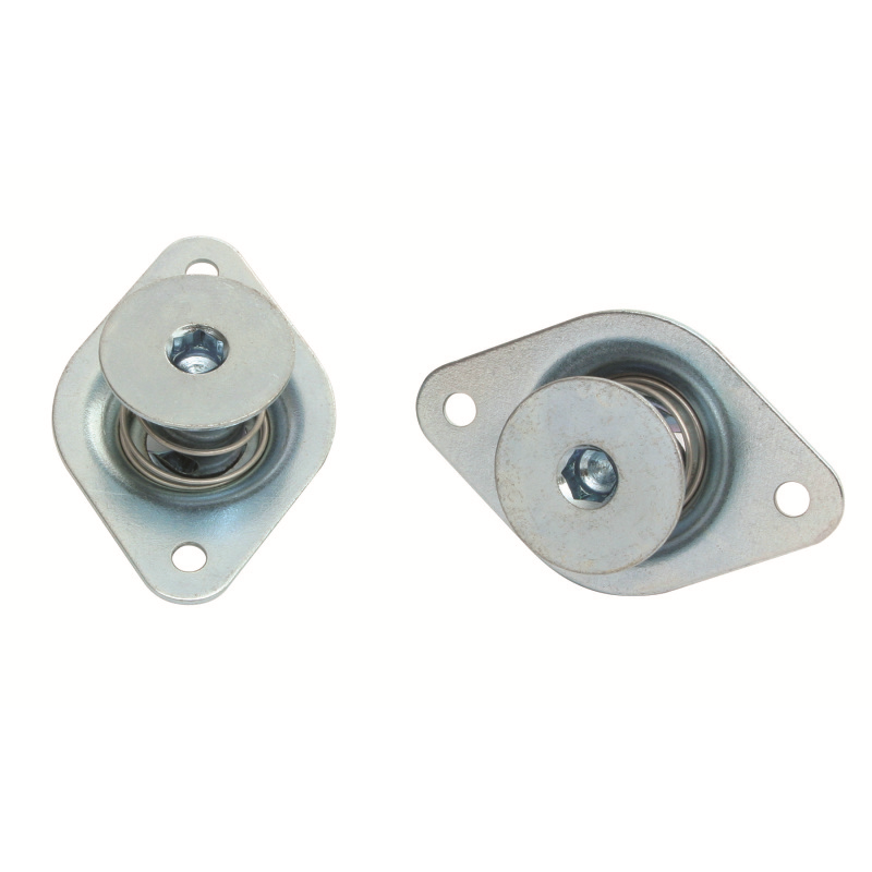Moroso Large Head Self-Ejecting Fastener - Flush Head - 3/16" Hex Drive - 7/16" x .500 - Silver (10 Pack)